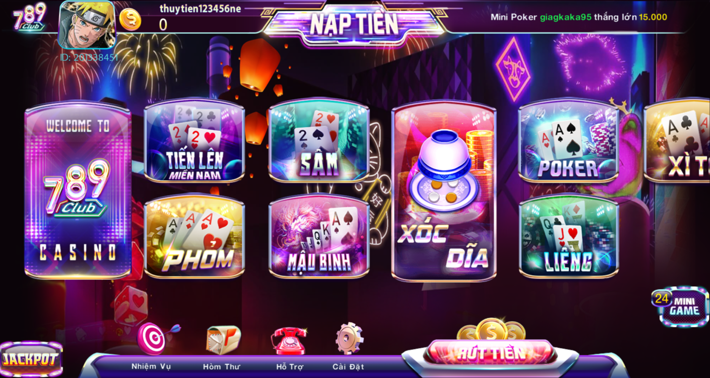 Đỉnh cao cổng game bậc nhất thị trường gọi tên 789club