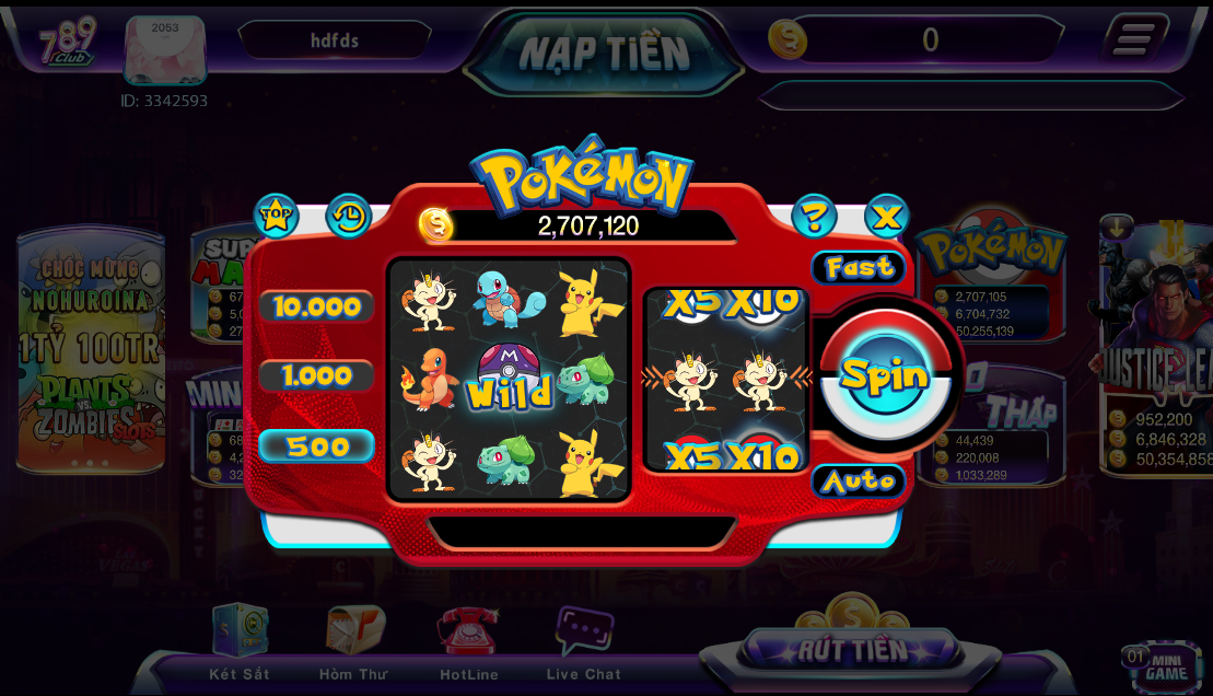 Cách chơi game Pokemon tại 789club mà không phải ai cũng biết