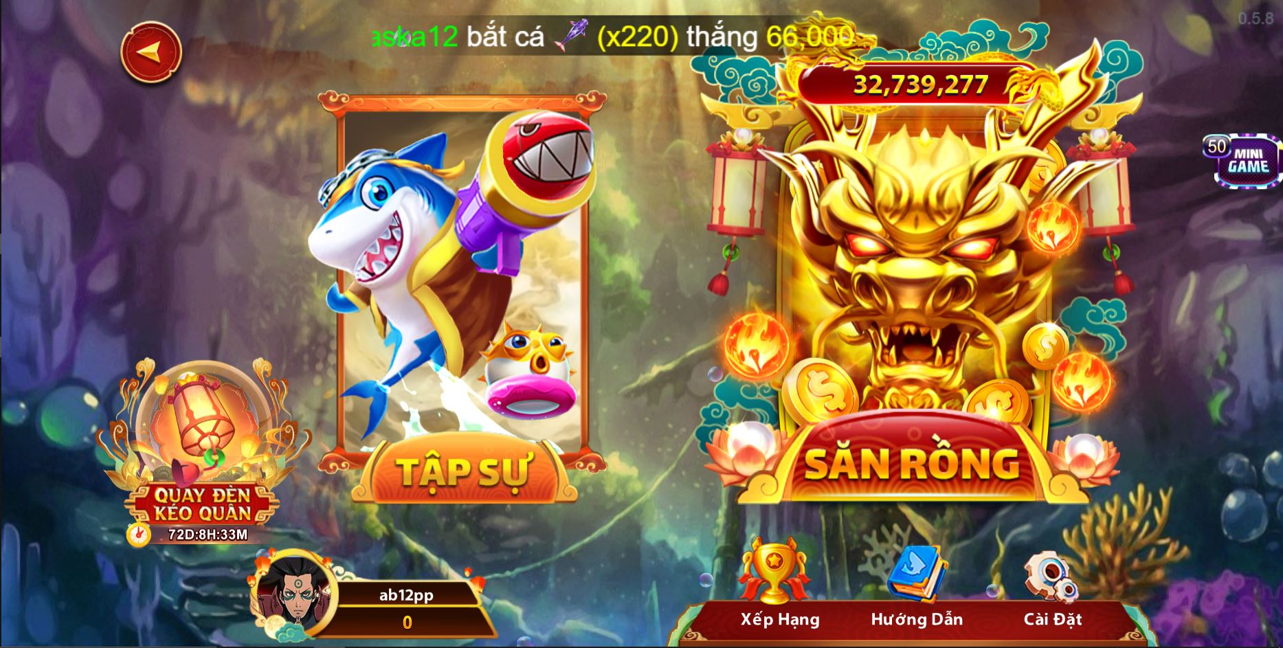 Kinh nghiệm chơi Bắn cá đại dương 789 Club APK hiệu quả