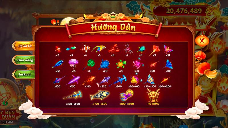 Sơ lược qua game Bắn cá trung thu