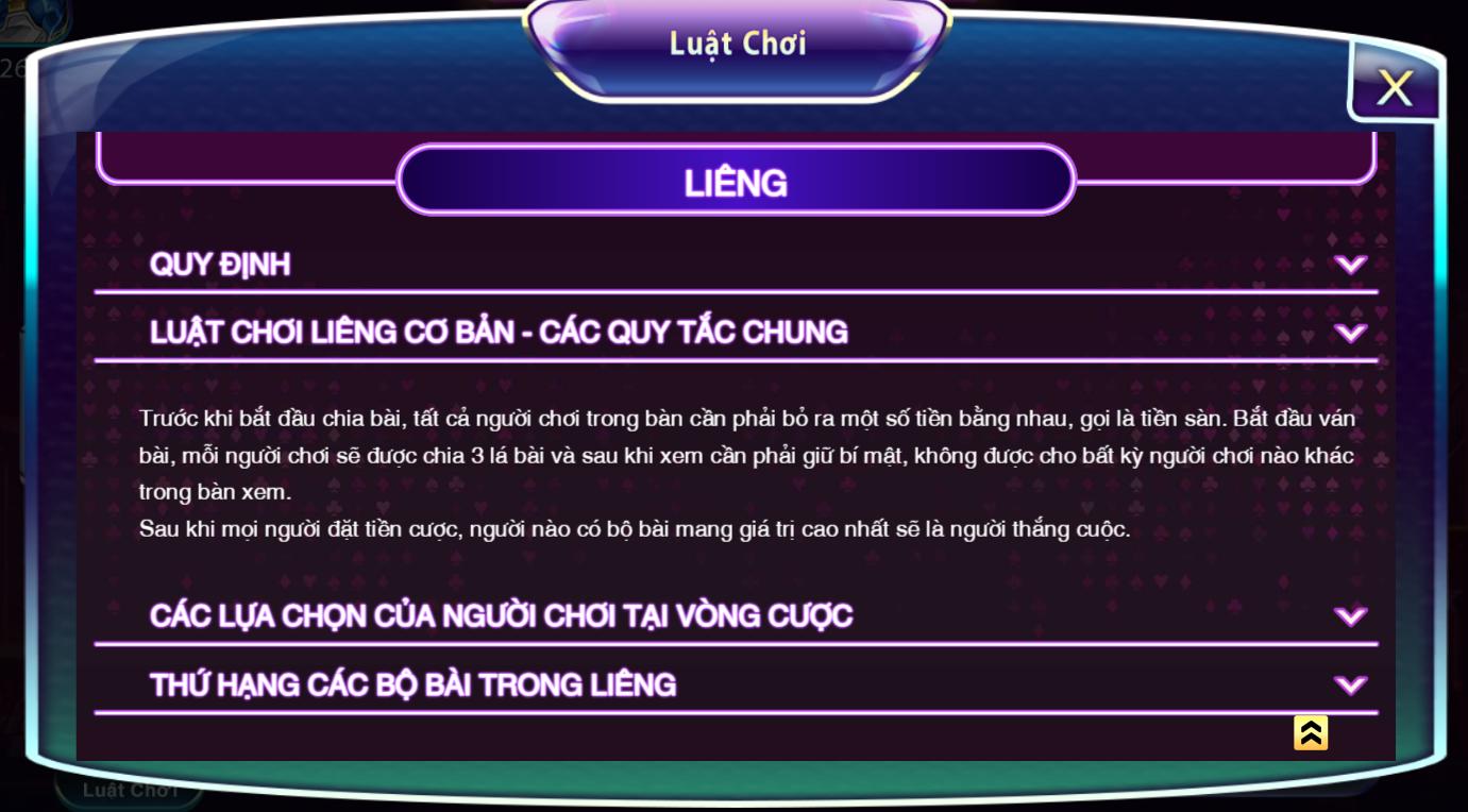 Cách chơi bài Liêng siêu đơn giản khi tải 789Club ios