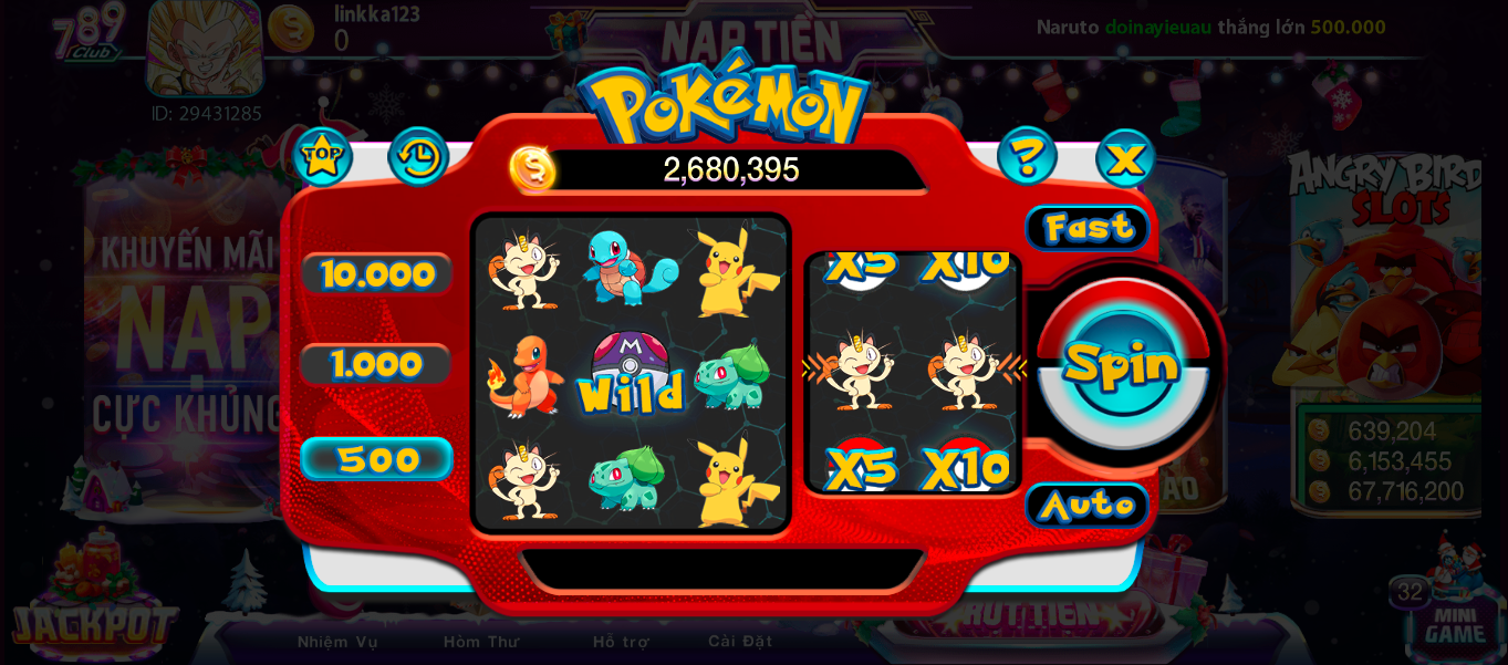 3 mẹo chơi mini game Pokemon tại 789Club apk kiếm bộn tiền