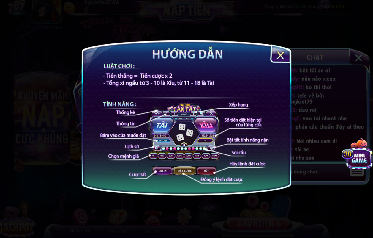 Hướng dẫn chơi đơn giản