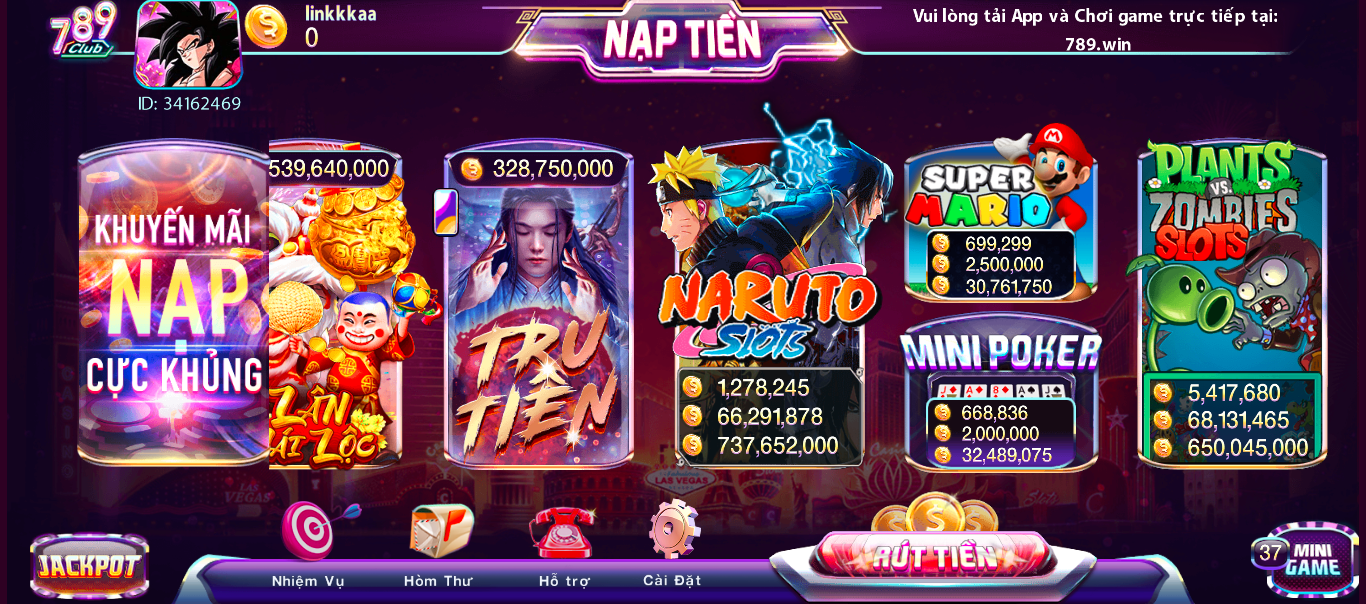 Khái quát những vấn đề cơ bản về slots Tru tiên khi tải 789club