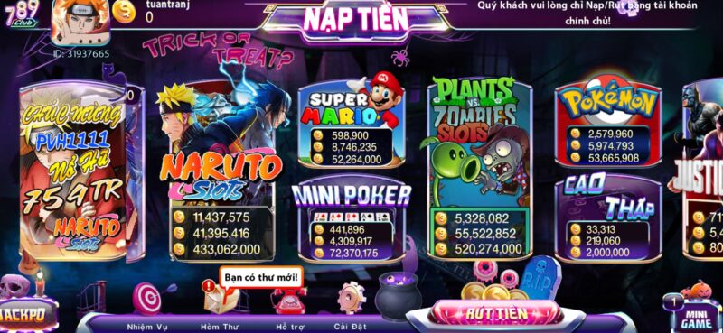 Giới thiệu tất tần tật về mini game tại 789 Club